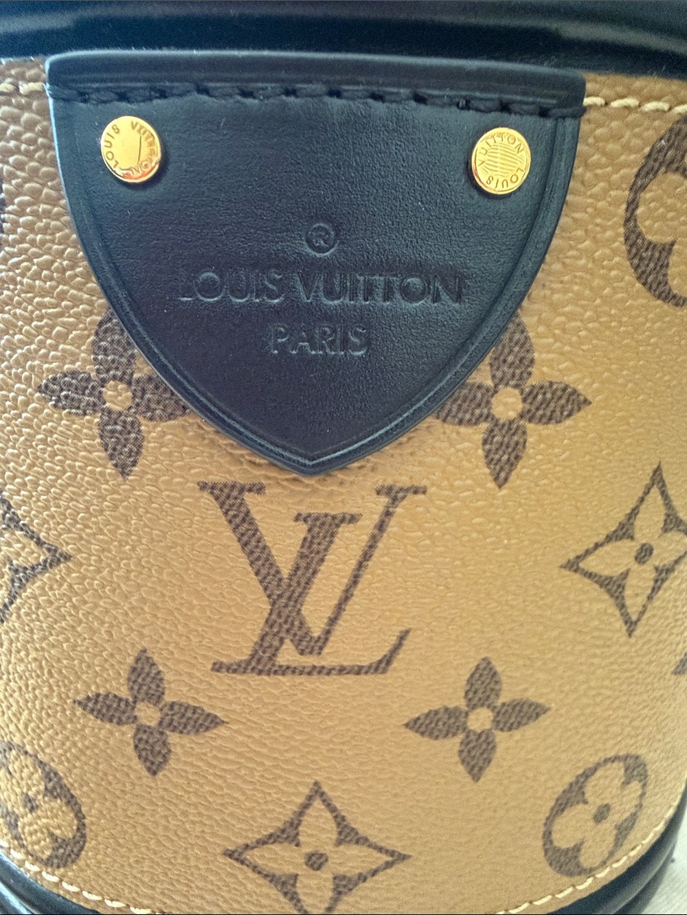 Louis Vuitton Tan Monogram Cannes Vanity Bag with Black Trim‼️READ DESCRIPTION‼️ - Picture 7 of 15